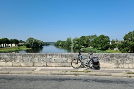 En vélo le long du Cher
