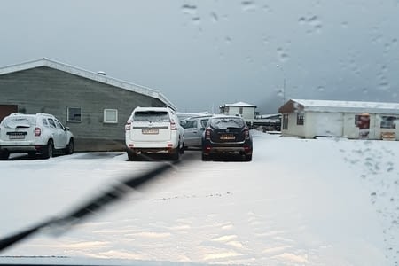 JOUR 1 :VOYAGE EN AVION ET ARRIVEE A KEFLAVIK