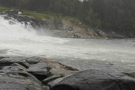 22ème jour: Du Comté de Nordland au Comté de Trondelag, étape pluvieuse