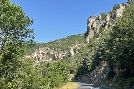 Gorges de la Jonte , Causse noir .