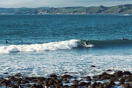 Recyclage, surf et plage