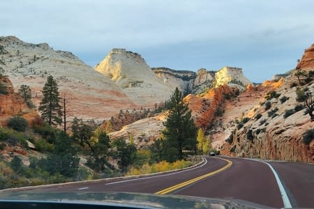 Départ pour le Parc National de Zion