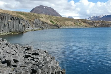 Visite de la " artic coast way" qui nous amenneras a Saudarkrokur