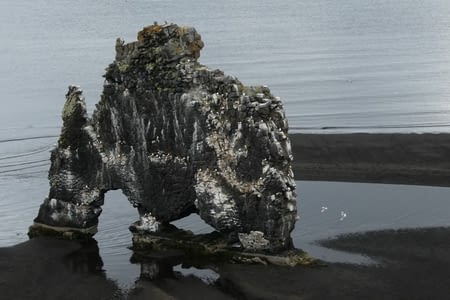 On roule encore sur le "artic coast road" jusqu'à Hvammstangi
