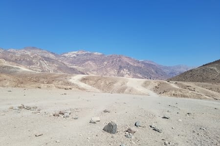 A la découverte asséchée de la Death Valley