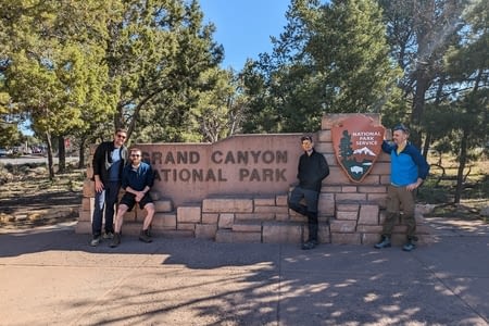 Premier parc du séjour : Grand Canyon !