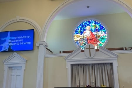 Going to church for Easter