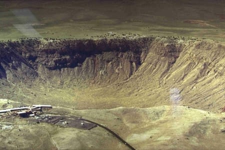 Meteor Crater et route 66
