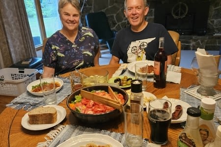 Welcome to Garth & Pam to Bulher city