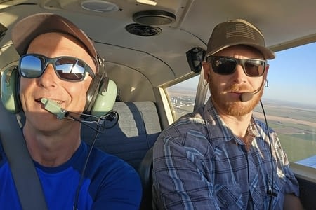 Vol au dessus des plaines du Kansas