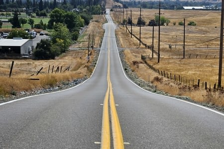 Les plaines de la Californie