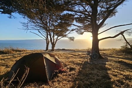 On the road again:  The Pacific coast on Highway 1