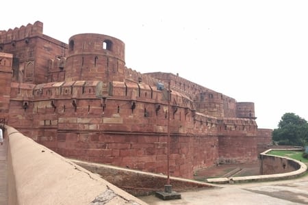 Agra - The Red Fort.