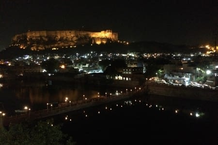 Jodhpur la bleue - la forteresse de Mehrangarh