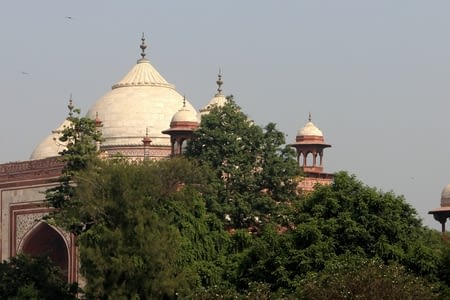 En route vers le Taj Mahal