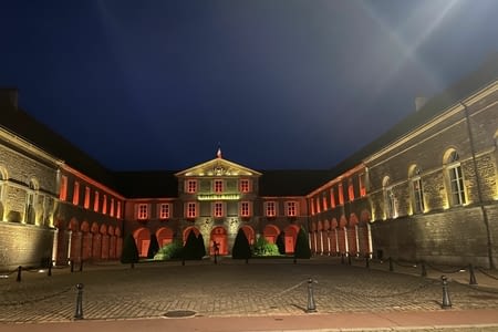 Sous de beaux hospices