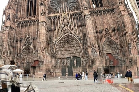 Me voici dans la capitale européenne : Strasbourg
