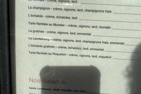 Une tarte flambée ! A Wiwersheim