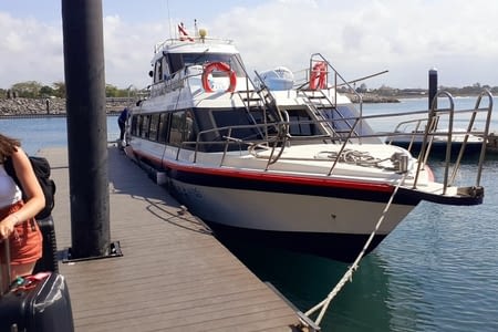 Direction le port pour rejoindre Bali