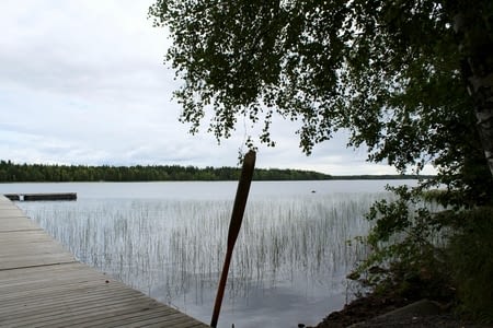 Nydalasjön, le superbe lac d'Umeå