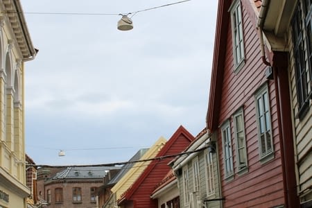 Flânerie dans les rues de Bergen