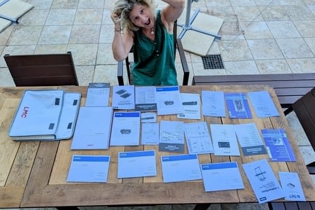 En route vers la vraie montagne qui penche. Toujours chez des potes...