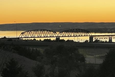 Emplettes à Rapid City, Badlands National Park, étape à Oacoma South Dakota.