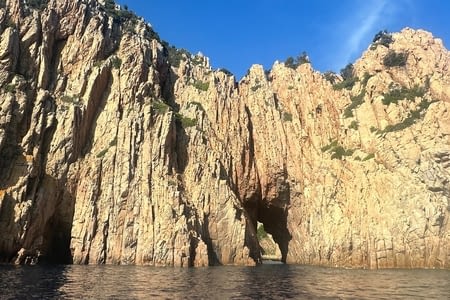 Les calanque de Piana par la mer et la terre