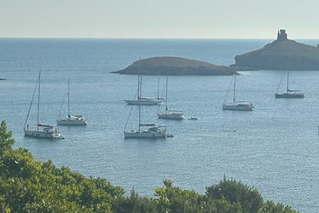 Sentier des douaniers : Tamarone à Agnello