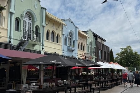 Etape à Christchurch ...