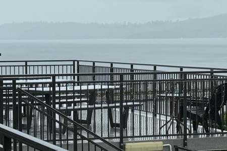 Jour de pluie à Taupo