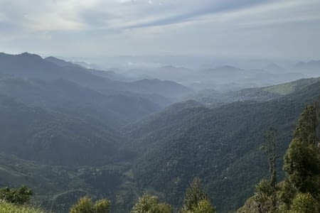 De la plage à la montagne.