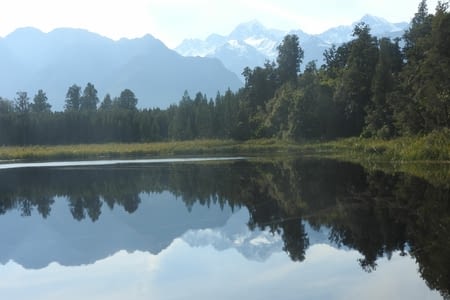 Lac Matheson ,Gillespies Beach, Franz Joseph Glacier, Okarito