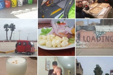 J.186 (02.07) : 7 poubelles de tri, 2 Brisset, 1 barbier et 3 pisco sour.