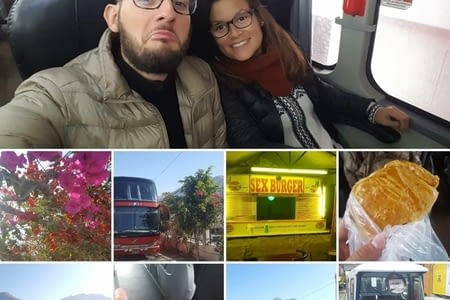 J.192 (08.07) : bus pour Huaraz, tuctuc à vendre et sex-burger.