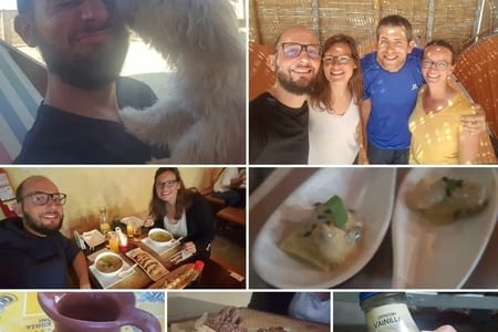 J.198 (14.07) : plage, chicha amarilla et bisous de chien.