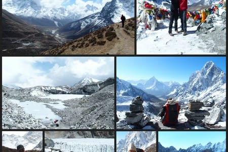 Gorakshep (5140m) => Cho La Pass (5420m)