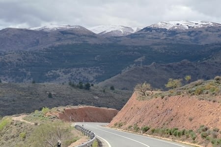 Traversée de la Sierra Nevada et arrivée dans les Alpujarras