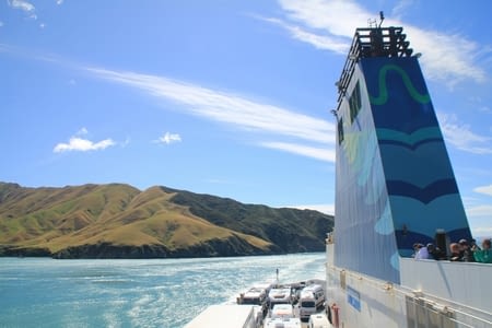 Crossing North to South: Cook strait