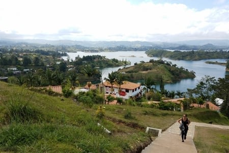 Guatapé et la Piedra del Peñol
