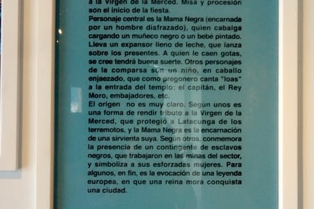 Fiesta de la Mama Negra à Latacunga