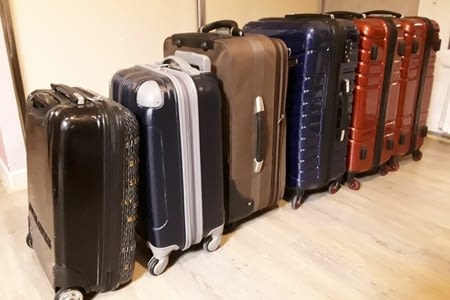 Préparation des valises