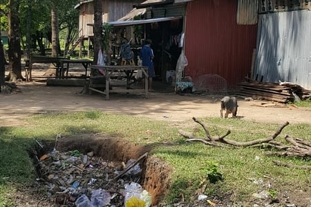 Cambodge - la gestion des déchets