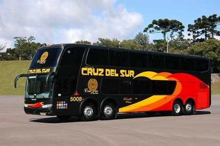 Transit en bus Lima -- cusco