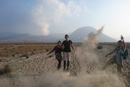 Objectif ? Atteindre le Mont Bromo !!!!