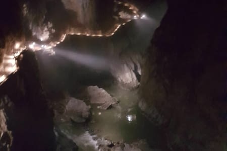Visite de la grotte Skocjanske Jame