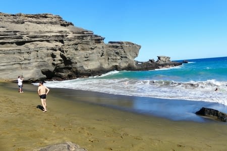 Big Island - South Point et Green Sand Beach