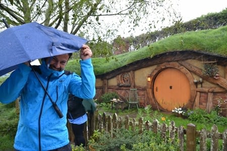 Bravons le vent, la pluie et le froid tels des hobbits ??☔️