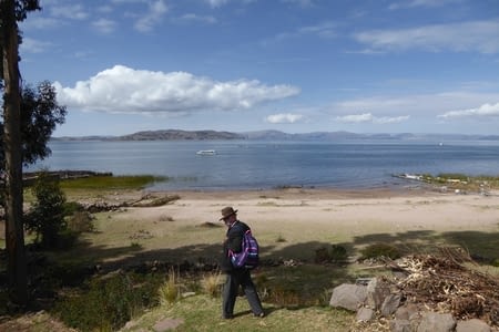 Navigation sur le lac Titicaca