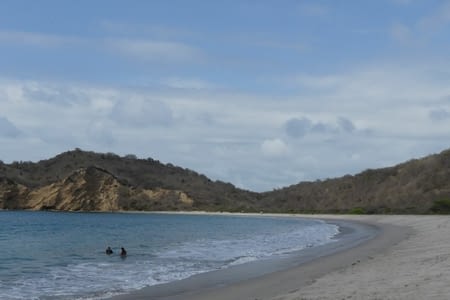 Puerto Lopez, plage de los frailes